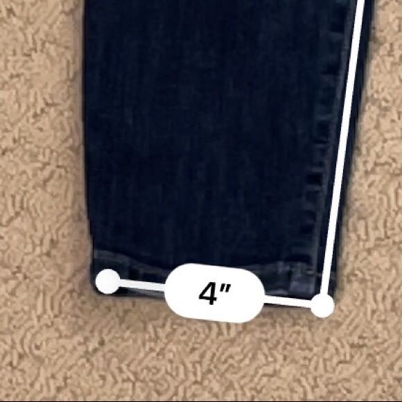 Joe’s High Rise Distressed Skinny Ankle Faith Denim Jeans Sz 30 - Picture 11 of 11